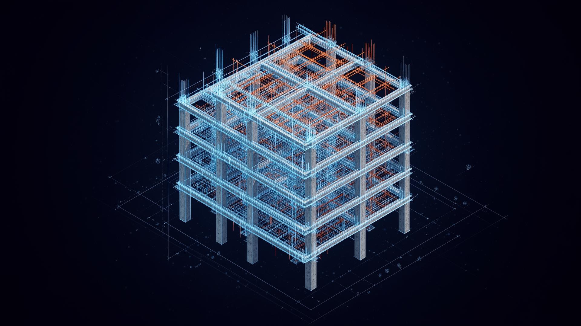 Visualização estrutural 3D
